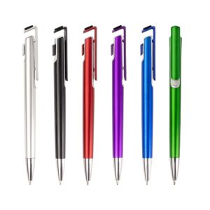 Caneta Plástica com Suporte para Celular JB 12412