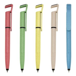 Caneta Fibra de Bambu Touch com Suporte JB 0708T