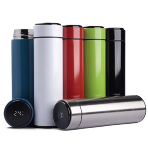 Garrafa Inox 450 ml com Display LED JB 14644