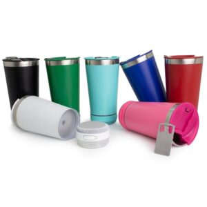 Copo Térmico 400ml com Caixa de Som JB 18749B