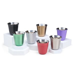 Copo Inox Parede Dupla 150ml JB 08245