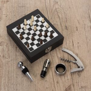 Kit Vinho Xadrez 4 peças JB 12046