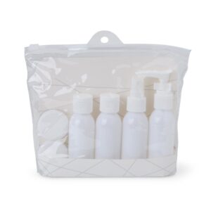 18929 Kit Viagem Plástico 6 Peças