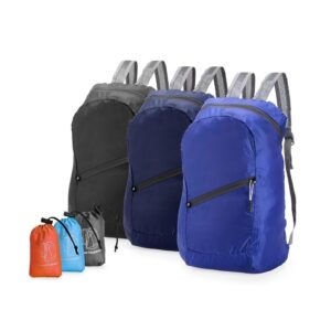 01333 Mochila Dobrável Poliéster 16L