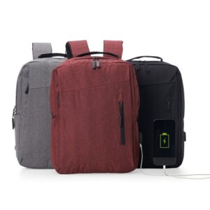 11329 Mochila de Nylon USB 17L