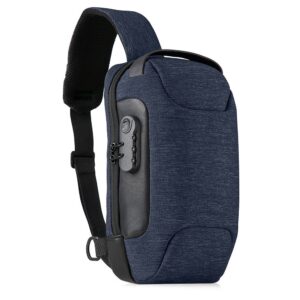 04058 Mochila de Ombro USB Anti-Furto 7L