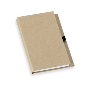 14835 Bloco de Anotações em Kraft com Porta Caneta