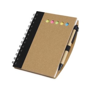 14779 Caderno com Autoadesivos e Caneta