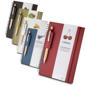 15077 Caderno A5 Papel Reciclado