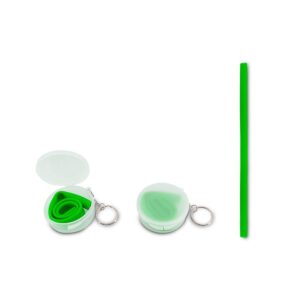 14342 Canudo de Silicone com Estojo
