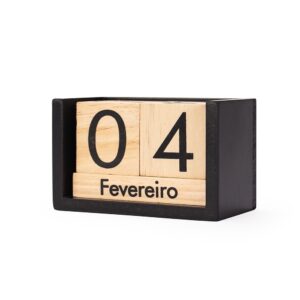 15251 Calendário Permanente Madeira